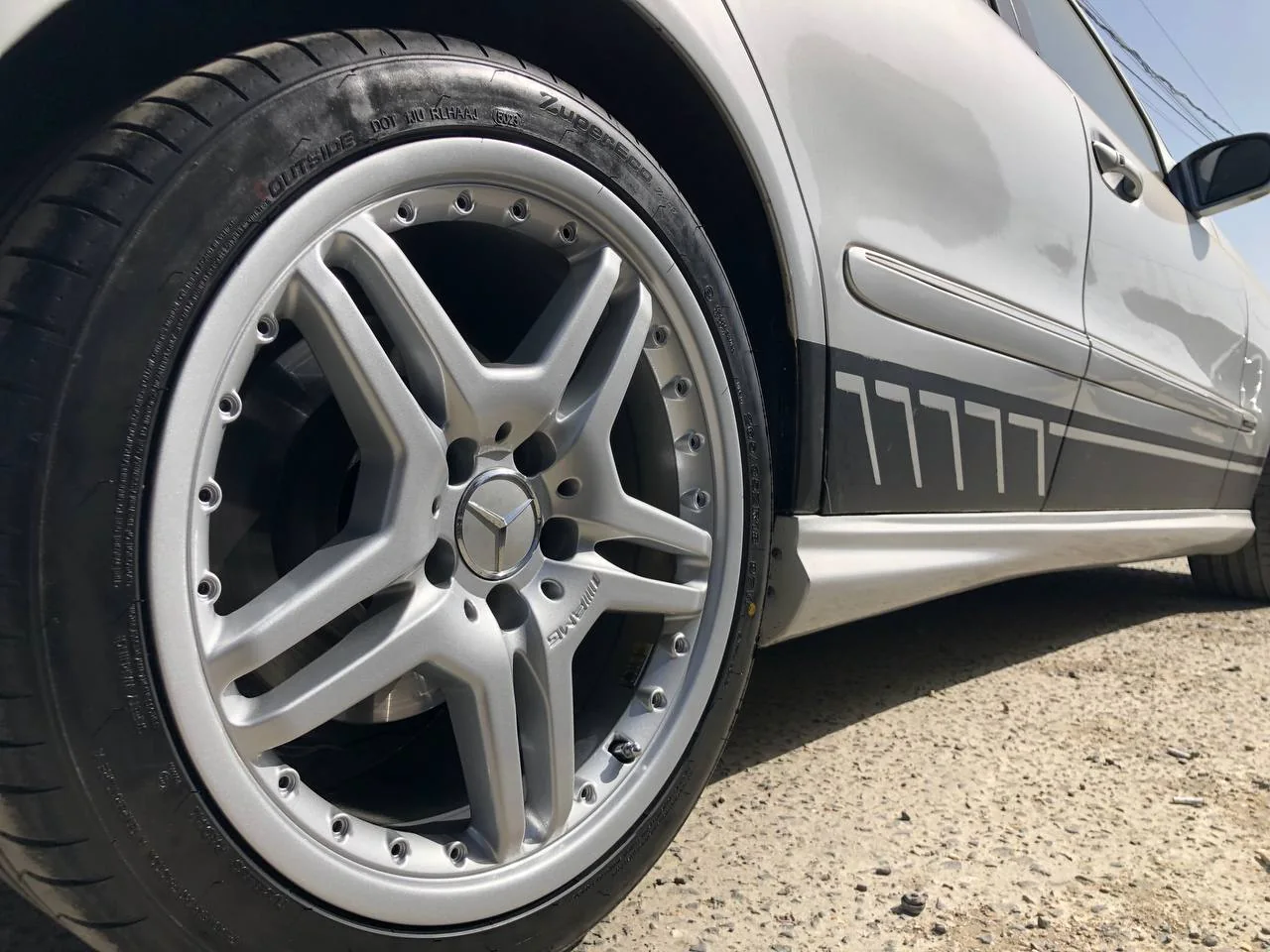 Восстановленный диск Mercedes в Wheel Service