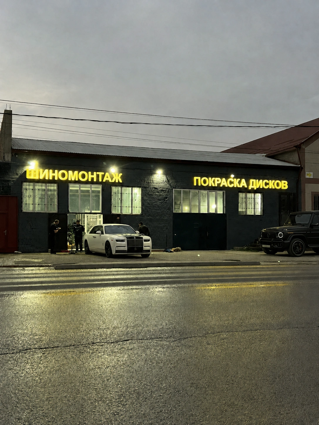 Фасад Wheel Service в Махачкале